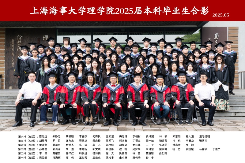 2025届本科毕业生合影